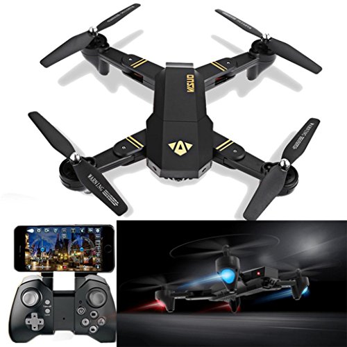 Zložljiv dron s kamero 2MP - 809 črn (poškodovana embalaža) - slika 5